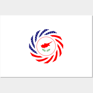 Cypriot American Multinational Patriot Flag Series Posters and Art